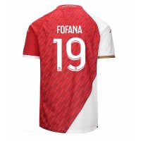 AS Monaco Youssouf Fofana #19 Kotipaita 2023-24 Lyhythihainen